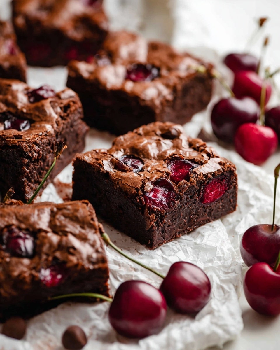 Cherry Brownies Recipe