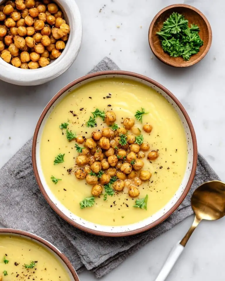 Creamy Vegan Potato Leek Soup Recipe