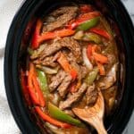 Slow Cooker Pepper Steak Recipe