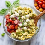Easy Pesto Tortellini Pasta Salad Recipe