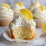 Lemon Cupcakes with Zesty Lemon Buttercream Recipe