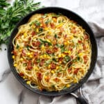 Easy One Pot Creamy Corn Pasta Recipe